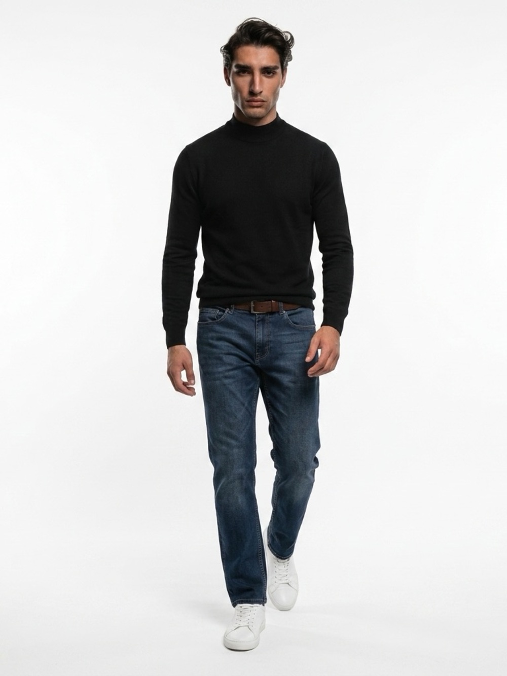 Buffalo David Bitton Blue Slim Straight Jeans